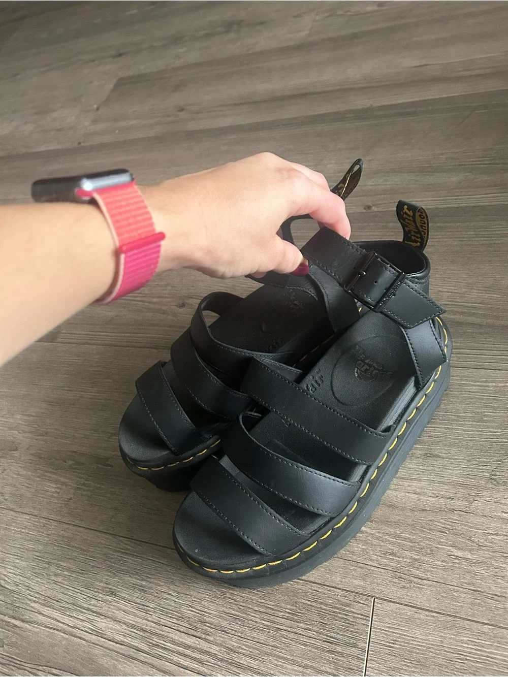 AirWave Doc Marten Platform Strappy Sandals - Women